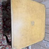 Leather game table in Louis XV style