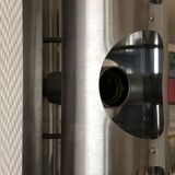 Wall lamp chrome space age 70's