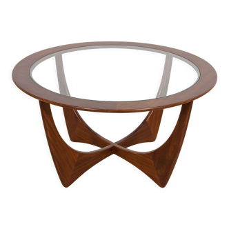 Table basse Astro ronde en teck par Victor Wilkins pour G-Plan, années 1960