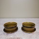 2 earthenware ramekins from Gien