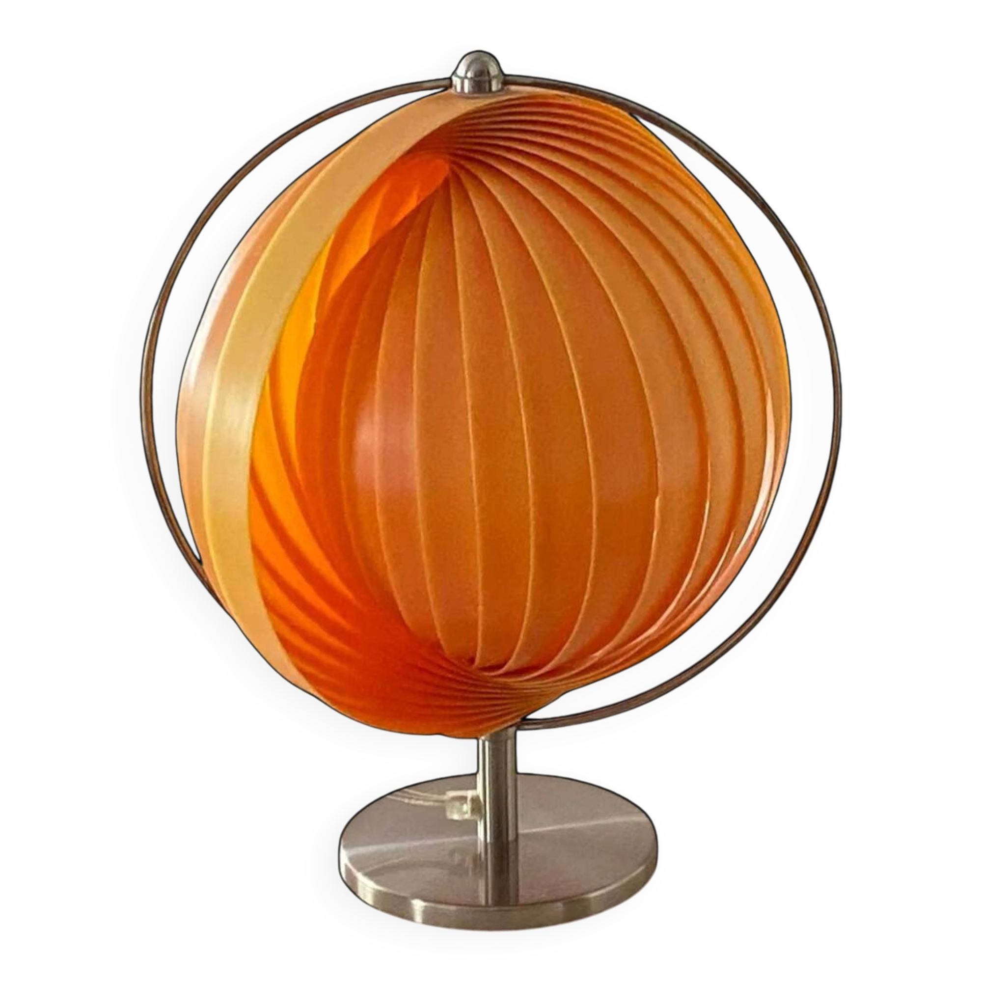 Lampe Moon réédition par Kare, 1980