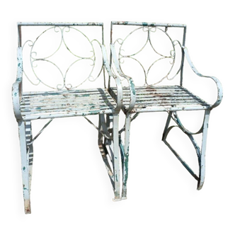 Chaises de jardin début XXÈME