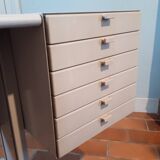 Design by Ettore Sottsass in the 1970s for Olivetti Italy Desk