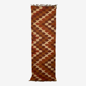 Tapis coureur Kilim en jute 240x75cm