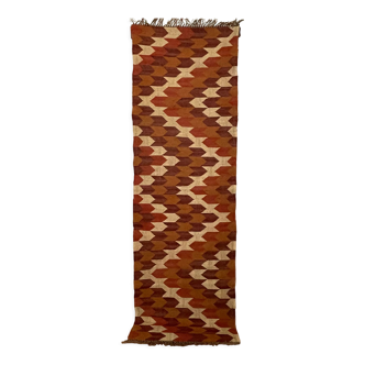 Tapis coureur Kilim en jute 240x75cm