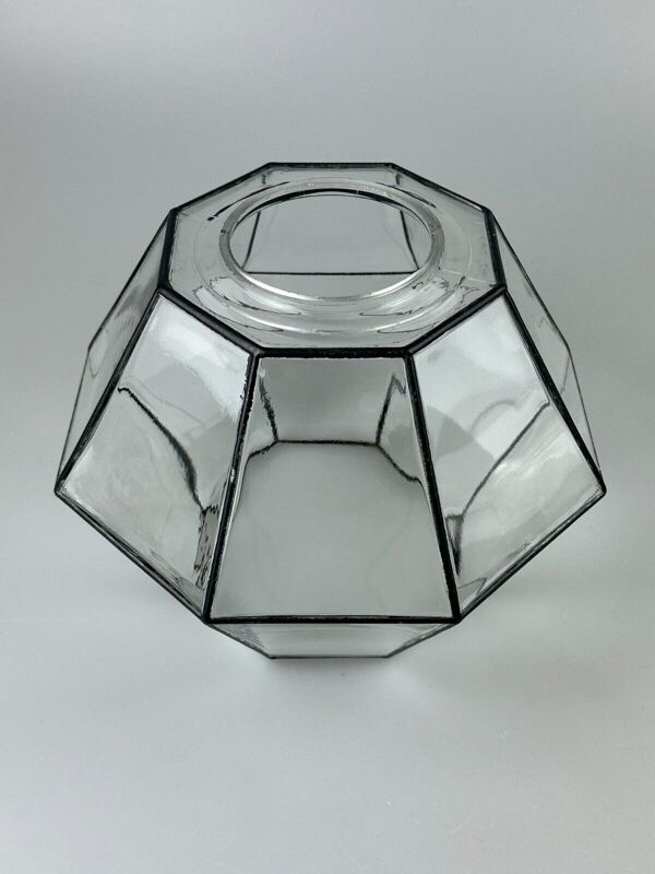 Plafonnier suspendu des années 60s 70s par Limburg Leuchten Allemagne métal en verre