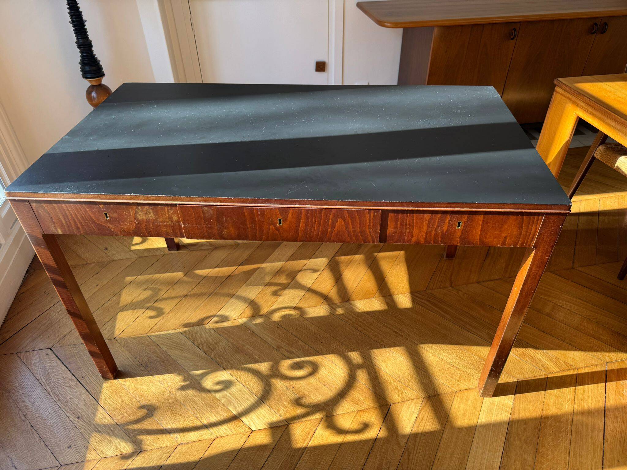 Ole Wanscher, Danish Freestanding Desk Made by Fritz Hansen, "Model 1661"