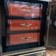 Chinese secretarial cabinet lacquered black Asian