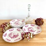 7 plates Orchies Moulin des Wolves