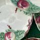 Dessert plates in Choisy le Roi slipware