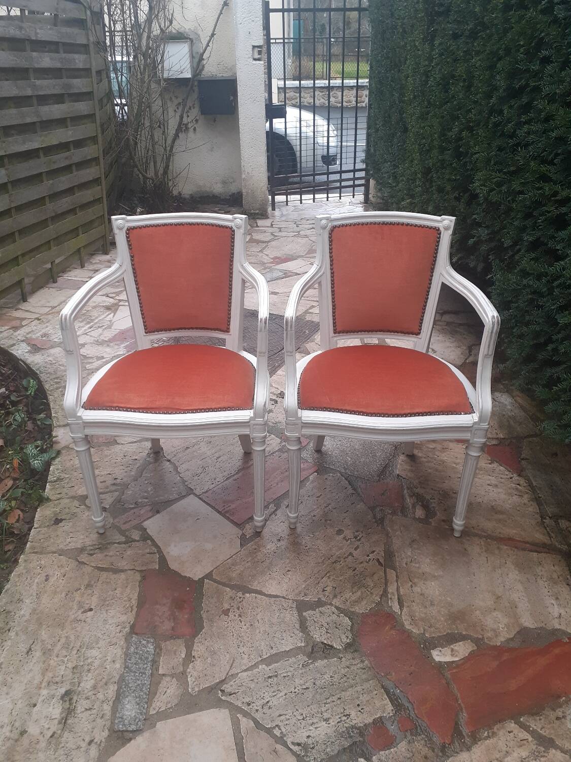 Louis XVI style armchair