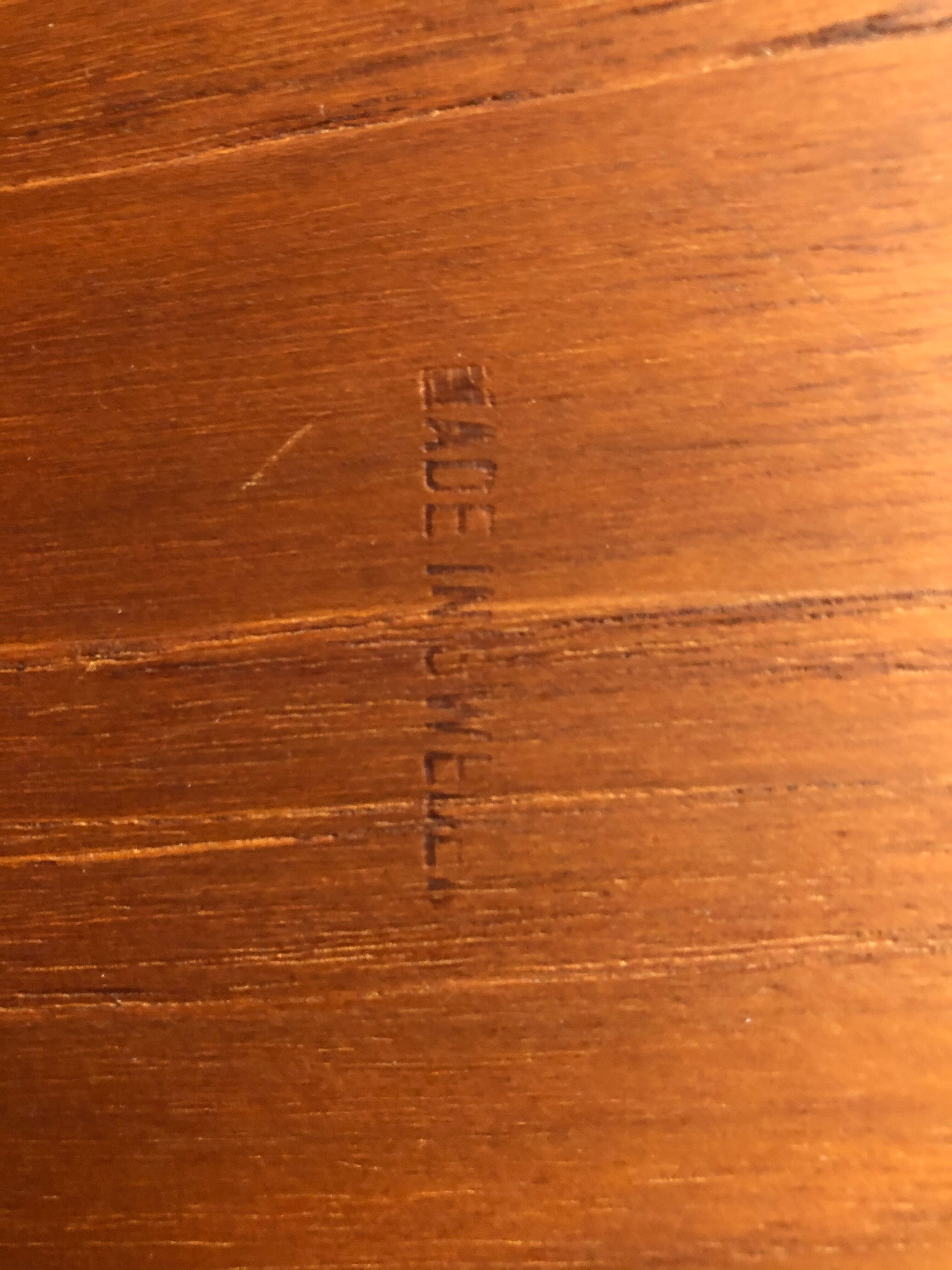 Scandinavian teak top Made in Sweden 1960