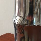 Vintage cast aluminum lamp 70s