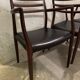 5 Scandinavian armchairs Niels o Møllers Møbelfabrik model 62