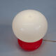 All glass table lamp by Valasske Mezirici, 1970s