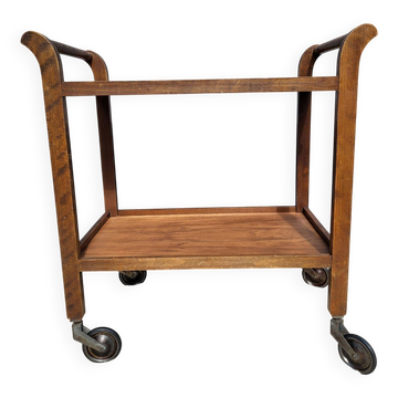 Art Deco rolling dessert trolley