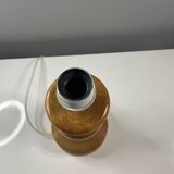 Turned wooden lamp base