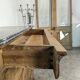 Commode Louis Philippe en acajou flammé