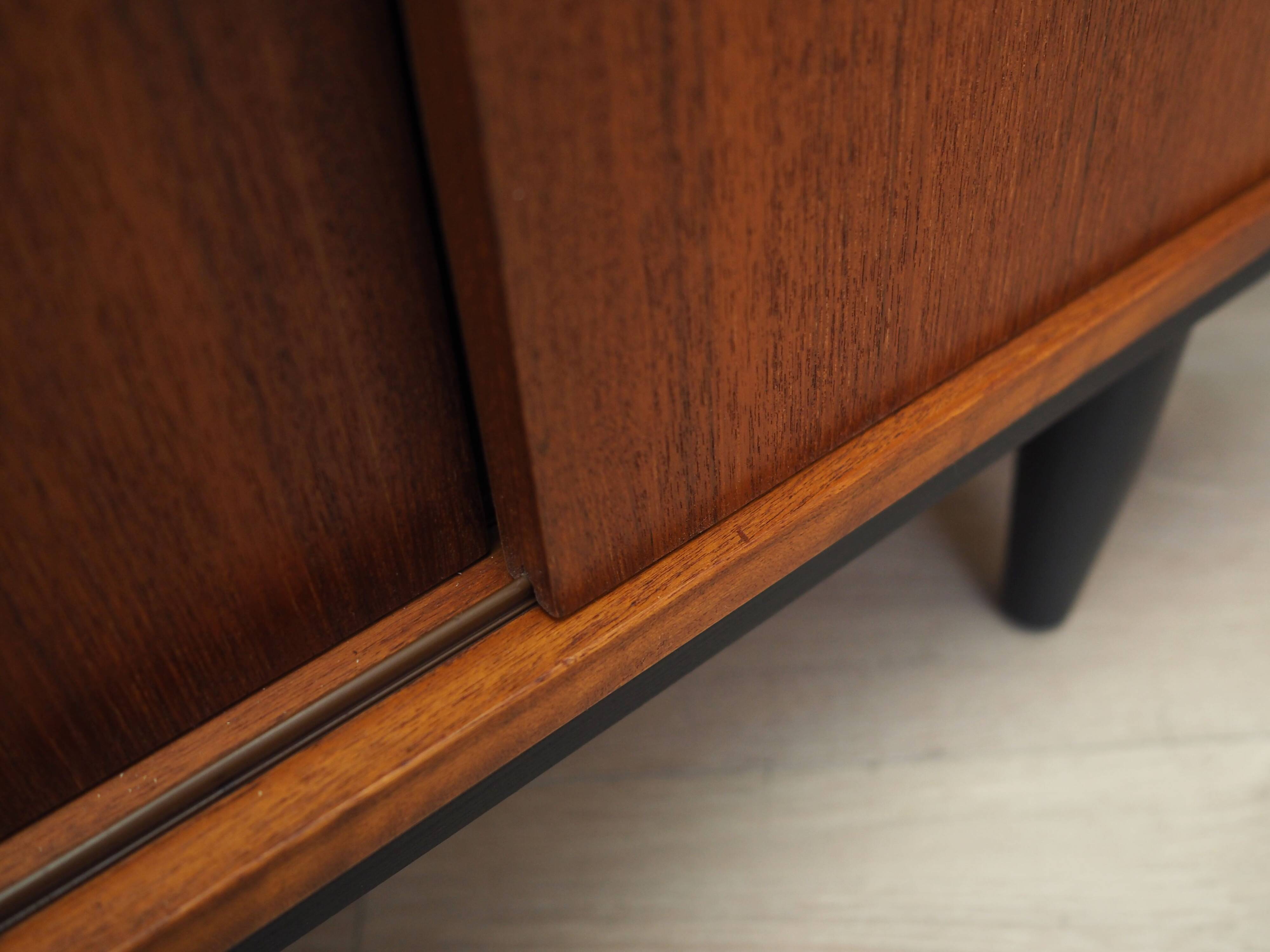 Teak sideboard, Danish design, 1970s, produced in Denmark