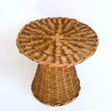 Rattan table
