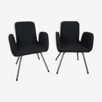 Pair of vintage Ikea armchair Patrick 90' by Mia Gammelgaard