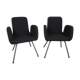 Pair of vintage Ikea armchair Patrick 90' by Mia Gammelgaard