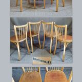 4 chairs bistro baumann no.53