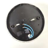 Cast glass ceiling lamp