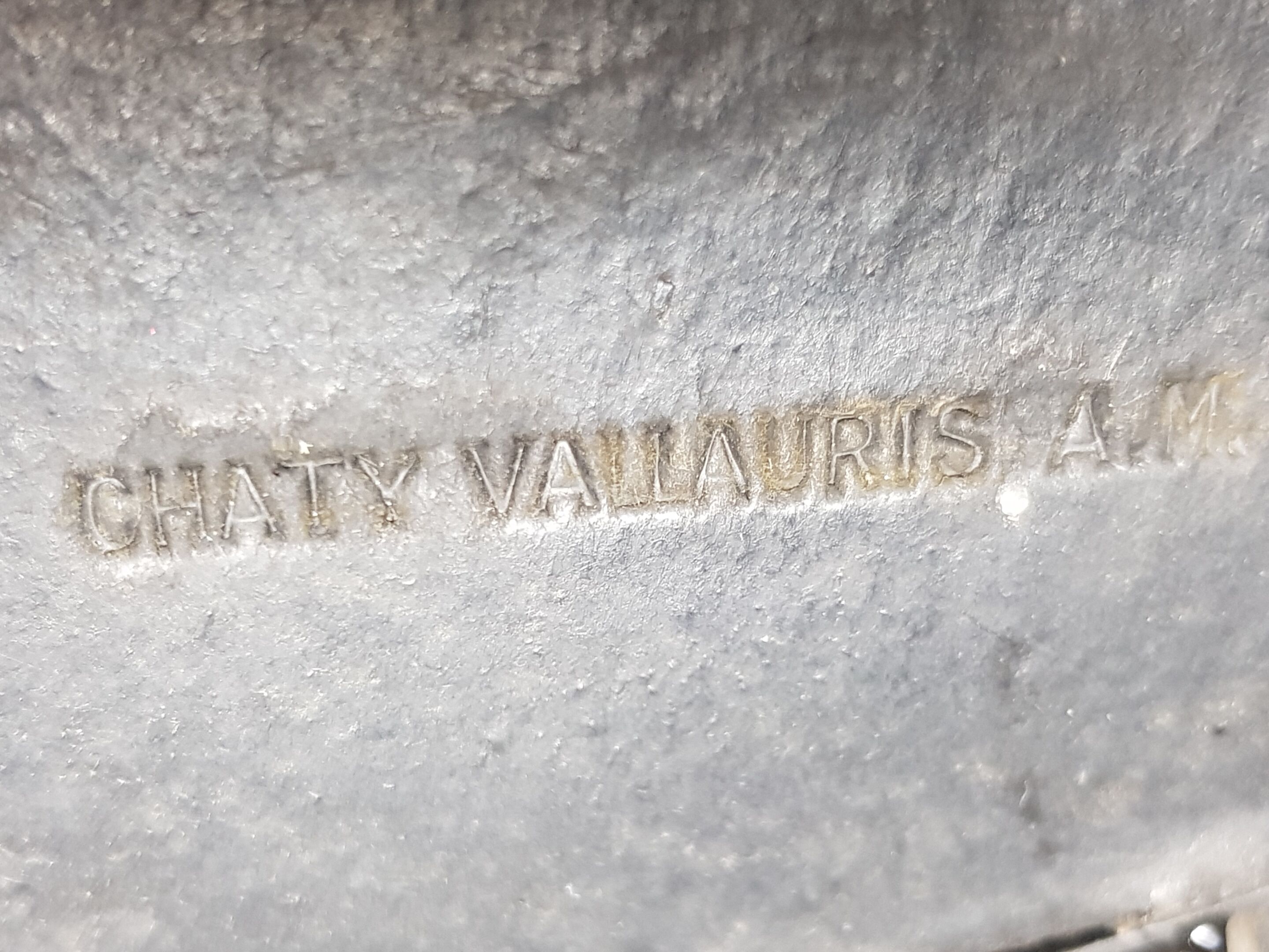 Sun Mirror Chaty Vallauris black 60s - 70cm