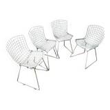 Set of 4 chairs Bertoia for Knoll