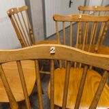 Set of 8 Baumann chairs "Florida"