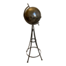 Atypical industrial furniture riveted sphere