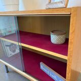 Vintage display cabinet from the 1960s