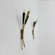 Mid-century Stillovo style brass wall light, 1950s