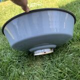 Enameled lampshade