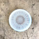 Art Deco flat underside in opalescent glass
