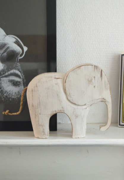Wooden elephant