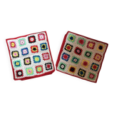 Crochet cushion