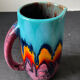 Ricard ceramic pitcher signed o.conguis