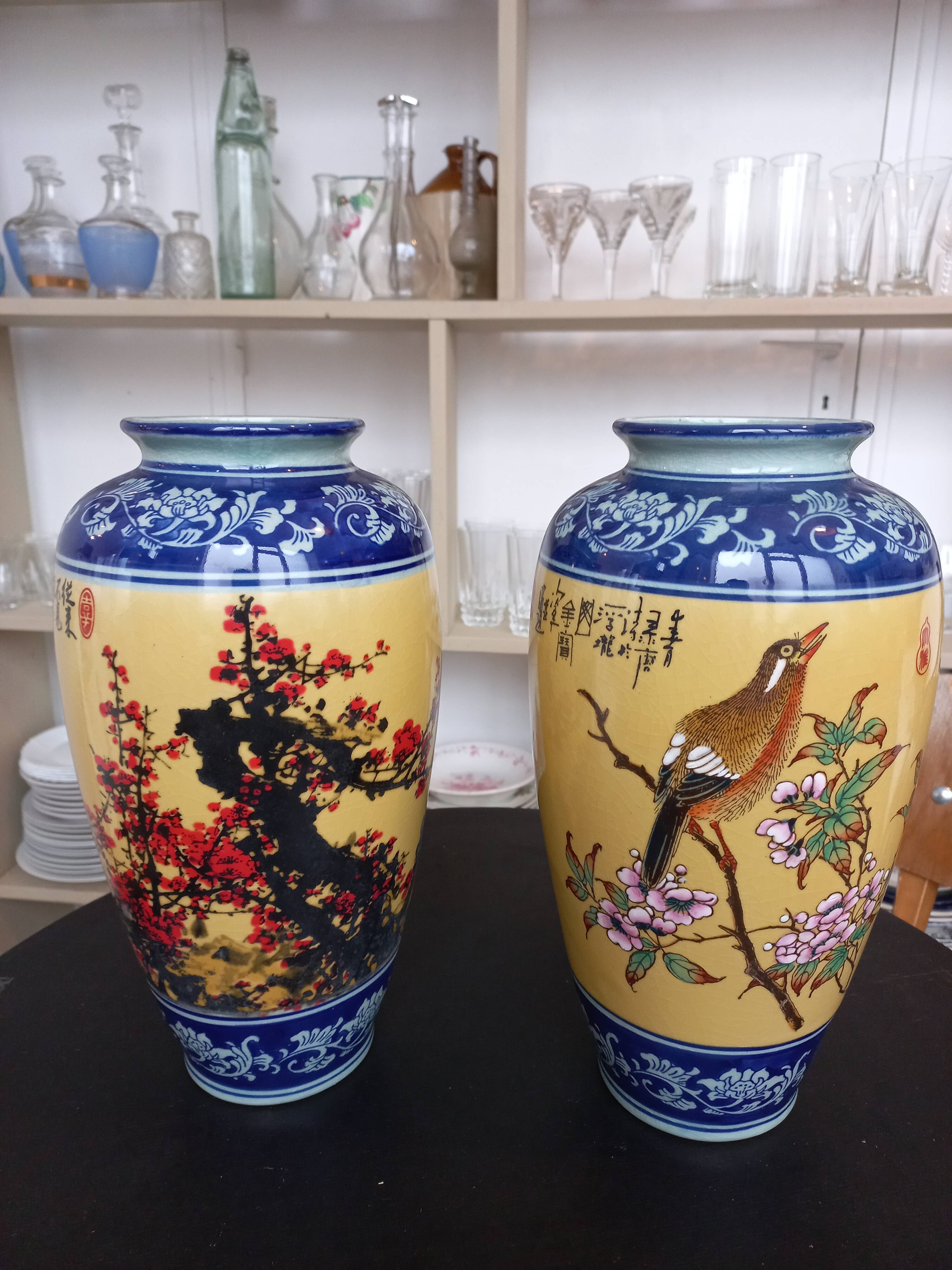 Pair of Chinese vases