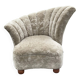 Asymmetrical Hollywood chair