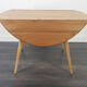 Table à manger ronde avec rallonges pliantes Ercol, années 1960