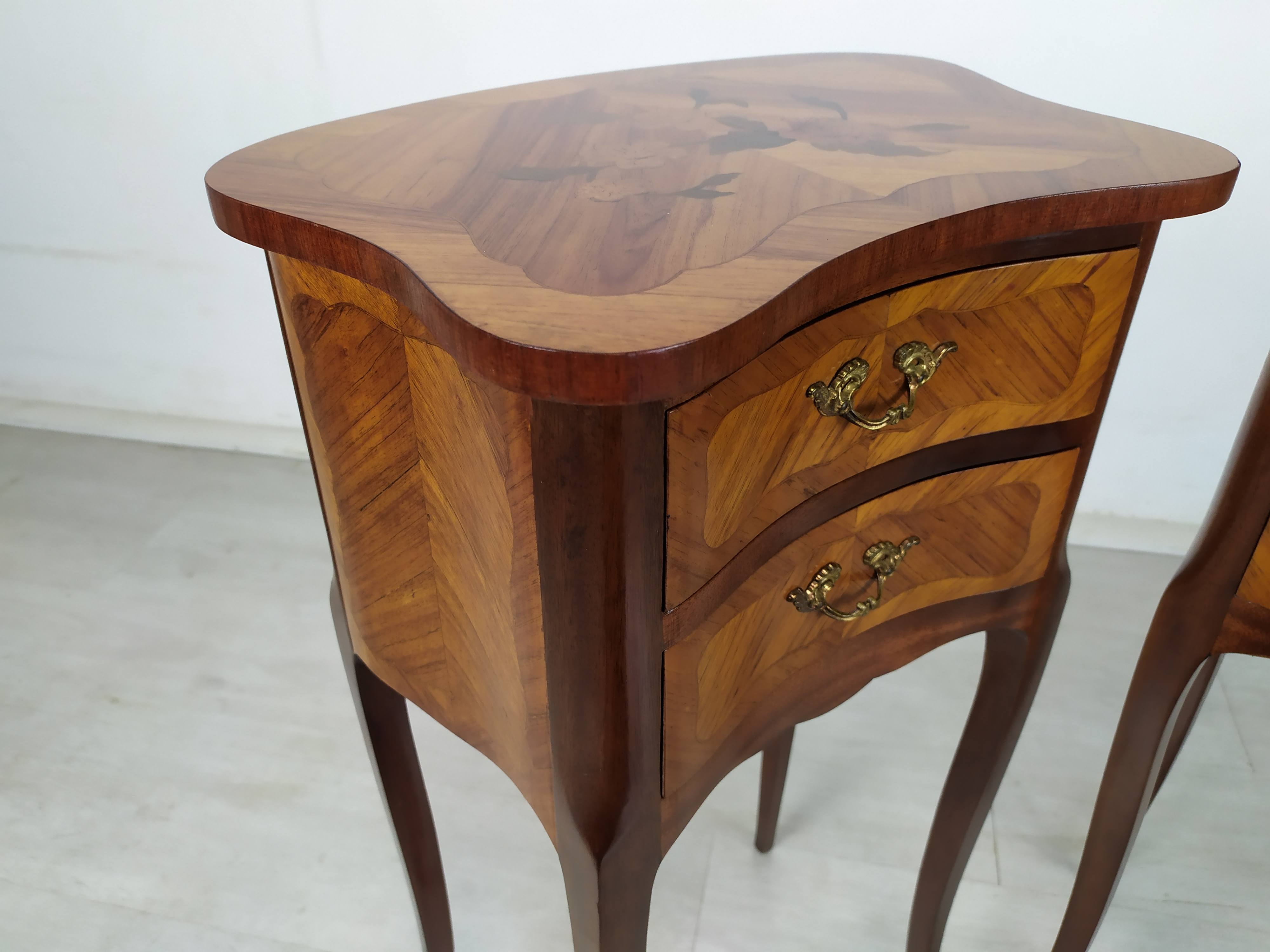 Pair of Louis XV bedside tables
