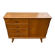 Commode vintage pieds compas