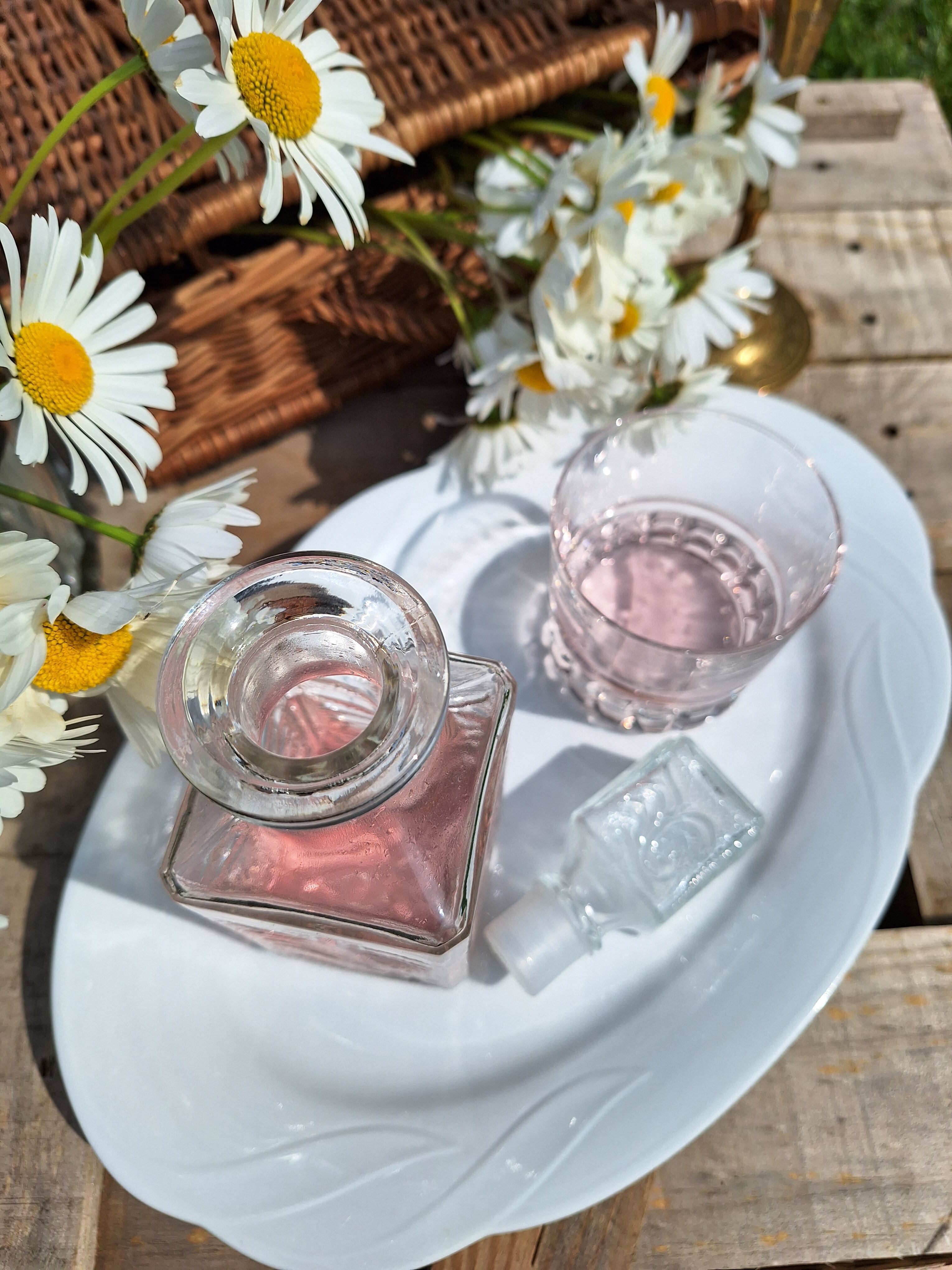 Vintage whiskey decanter