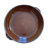 Plat en terre vernissée Digoin
