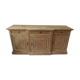 Buffet 3 doors of beautiful Louis XVI style in raw wood