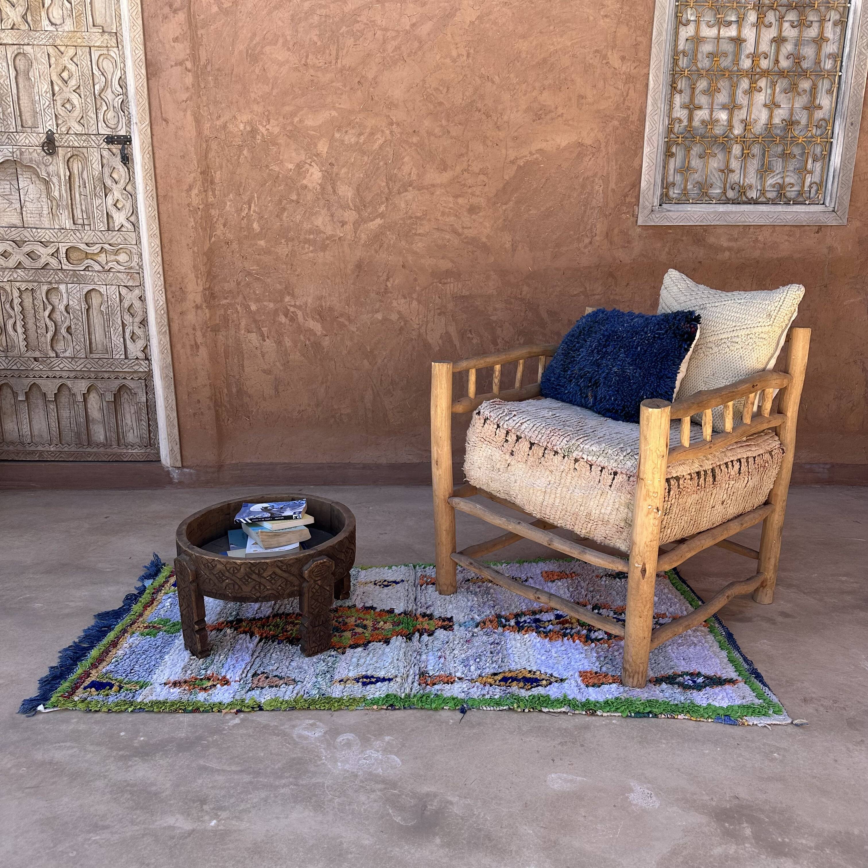 Colorful Moroccan rug - 83 x 167 cm