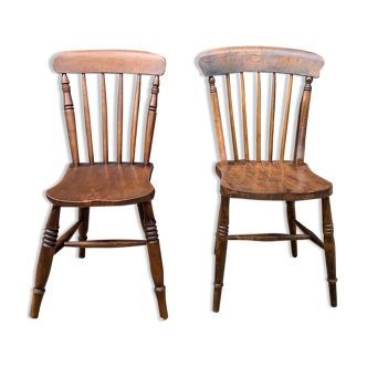 Pair of Windsor chairs