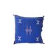 Coussin berbère bleu bohème Sabra